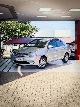 TOYOTA ETIOS 1.5 XLS SEDAN 16V FLEX 4P MANUAL TOYOTA ETIOS 1.5 XLS SEDAN 16V FLEX 4P MANUAL